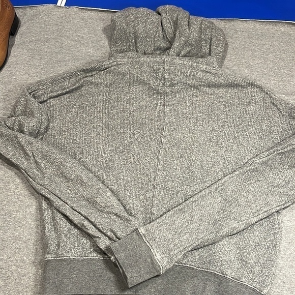 TNA grey cowl neck hoodie, size medium. - Picture 8 of 10